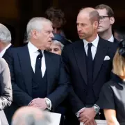 Lip Reader Reveals Andrew's 'Desperate' Plea to William at Funeral