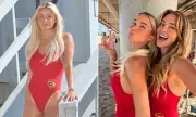 Livvy Dunne Shares Behind-the-Scenes Glimpse of Baywatch Reboot Filming