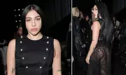 Lourdes Leon Steals Spotlight at Paris Fashion Week in Sheer Skirt
