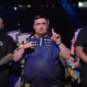 Luke Littler Trolls Nottingham Forest Fans with Cheeky Gesture at Darts Event