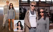 Machine Gun Kelly Attends Paris Fashion Week with Daughter Amid Megan Fox Romance Speculation
