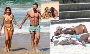 MAFS Newlyweds Gia and Scott Display Passionate PDA on Sydney Beach Day