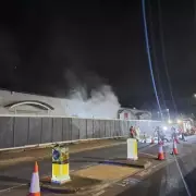 Major Fire in Bexley: 60 Firefighters Battle Blaze at Derelict Building