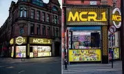 Manchester Residents Fume Over 'Spaceship' Vape Shop's Neon Signs
