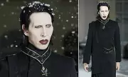 Marilyn Manson Walks Paris Fashion Week Runway Amid Reopened Sexual Assault Case