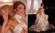 Melbourne Influencer Wears Cancelled Wedding Dress to Grand Prix Gala