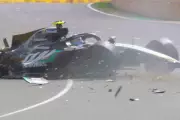 Mercedes Teen Kimi Antonelli Survives 25G+ Crash at Australian GP Practice