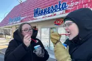 Minnesota Dairy Queen's Annual March 1 Opening Draws Crowds Despite Winter Chill