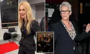 Nicole Kidman and Jamie Lee Curtis Promote Scarpetta in Coordinated Leopard Print