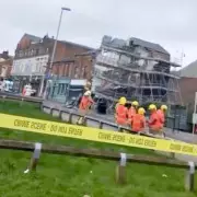 Oldham Building Collapse: Three Injured as Emergency Crews Respond