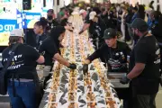 Philadelphia Airport Sets Guinness Record with Longest Cheesesteak Line