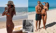Pia Whitesell Flaunts Bikini Body in Malibu Beach Day with Husband Patrick