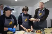 Prince William Tries Pasty Making on St Piran's Day Visit to Storm-Hit Cornwall