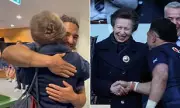 Princess Anne's Heartwarming Hug with Rugby Captain Delights Royal Fans