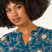 Roman's Floral Print Top Drops to £25 in Sale, Shoppers Praise Versatility