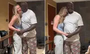 Shaquille O'Neal's Viral Encounter with World's Tallest Model Sparks Social Media Frenzy