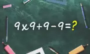 Simple Math Equation Stumps Hundreds Online: Can You Solve 9 x 9 + 9 - 9?