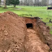 Sinkhole Reveals 200-Year-Old Wine Cellar Hidden Beneath UK Golf Course