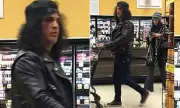 Slash Spotted on Supermarket Run with Longtime Girlfriend Meegan Hodges