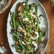 Spring Green Salad Recipe with Homemade Dressing Ready in 15 Minutes