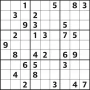 Sudoku 7236: A Gentle Puzzle for a Relaxing Weekend Challenge