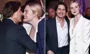 Tom Cruise Reunites with Elle Fanning at Saturn Awards After Two Decades