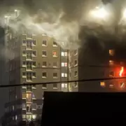 Tragic Death in Motherwell as Man Falls from Burning Tower Block