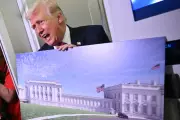 Trump Confirms Military Building 'Big Complex' Bunker Under New White House Ballroom