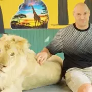 Tyson Fury Faces Animal Cruelty Backlash Over Chained Lion Photo in Thailand