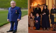 Warwick Davis' Mystery Woman Revealed as Yvette at OBE Ceremony