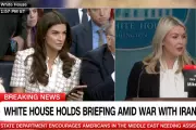 White House Press Secretary Leavitt Clashes With CNN's Collins Over War Coverage