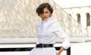 Zendaya's Gold Band Sparks Marriage Rumours at Louis Vuitton Paris Show