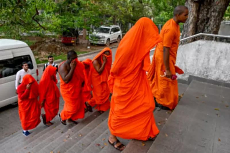 22 Buddhist Monks Arrested with 110kg of Drugs at Sri Lanka Airport