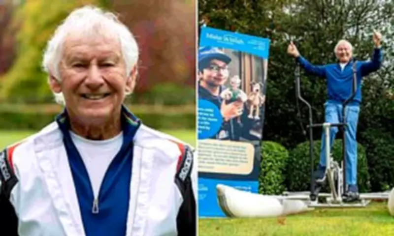 82-Year-Old Grandfather, Relearning to Walk After Crash, Aims for Water-Walking World Record