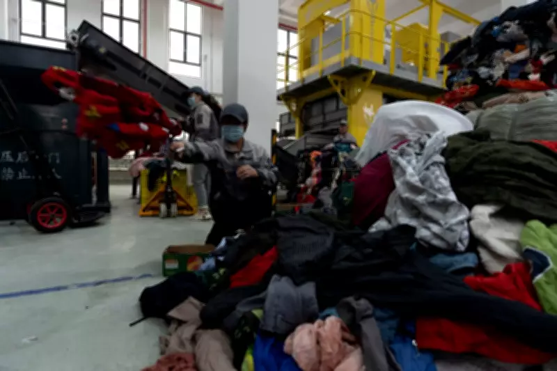 AI Machine in China Sorts Clothes Faster Than Humans to Boost Textile Recycling