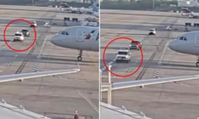 American Airlines Pilot Forced to Slam Brakes in Near-Collision at Charlotte Airport