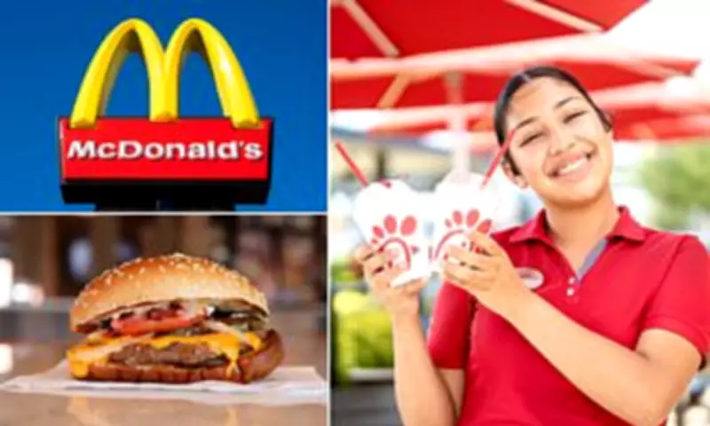America's Fast Food Favourites Revealed: Burger King, McDonald's, Chick-fil-A Win Top Spots