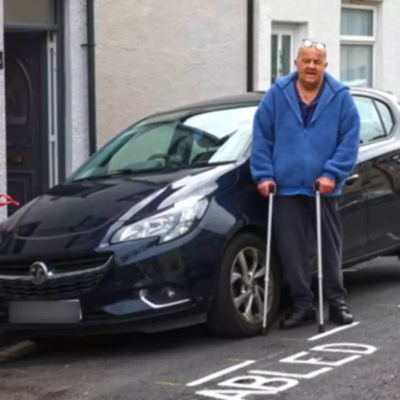 Amputee Fined Minutes After Council Paints Disabled Bay Around His Car