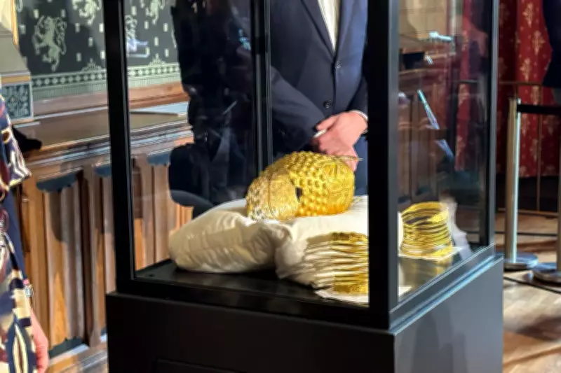 Ancient Gold Helmet Recovered After Dramatic Museum Heist in Netherlands