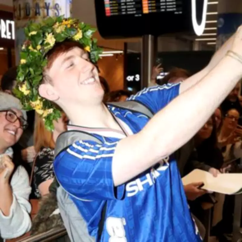 Angry Ginge Forced to Surrender I'm a Celeb Crown Before Sidemen Charity Match