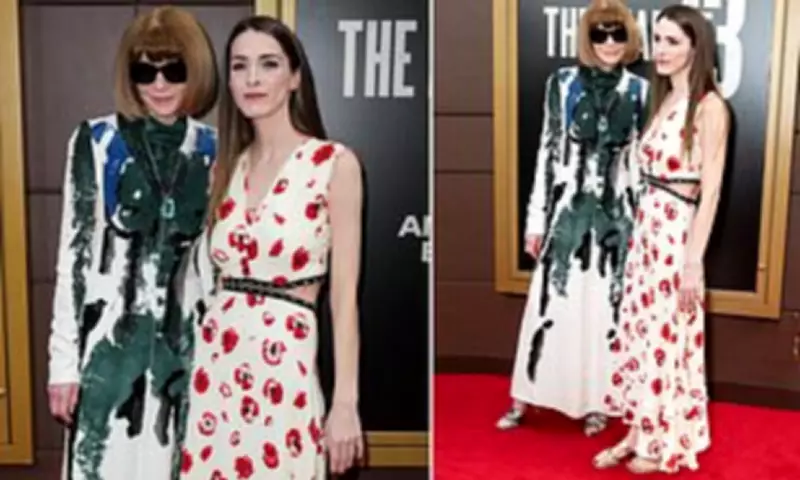 Anna Wintour and Daughter Attend Broadway Opening of The Fear of 13