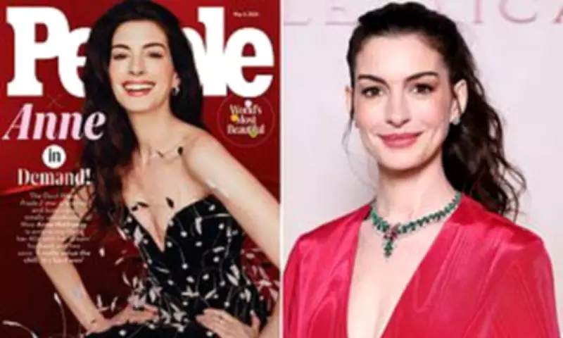Anne Hathaway Crowned People's Most Beautiful Woman for 2025