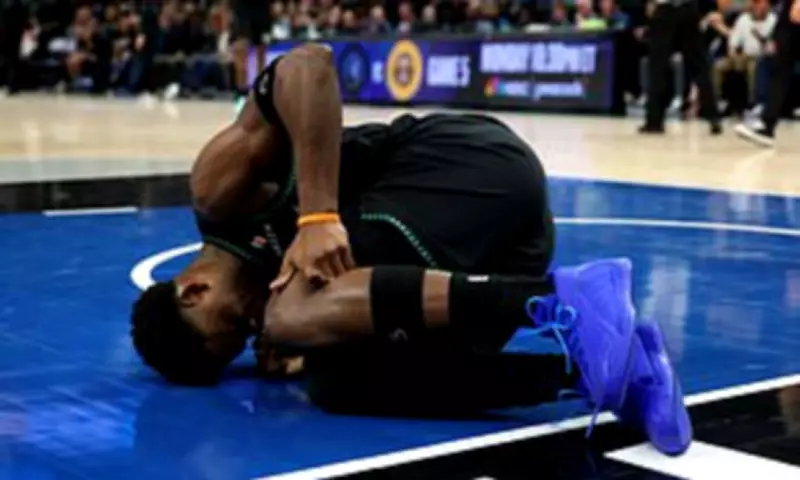 Anthony Edwards Suffers Gruesome Knee Injury in NBA Playoff Game