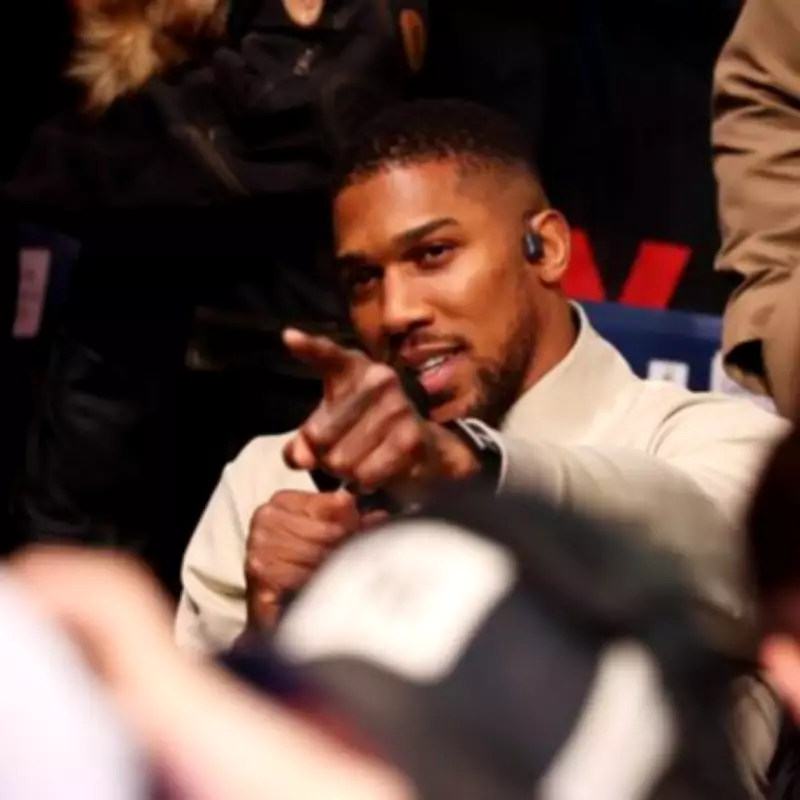 Anthony Joshua Hit with Brutal Putdown Over Comeback Fight Choice