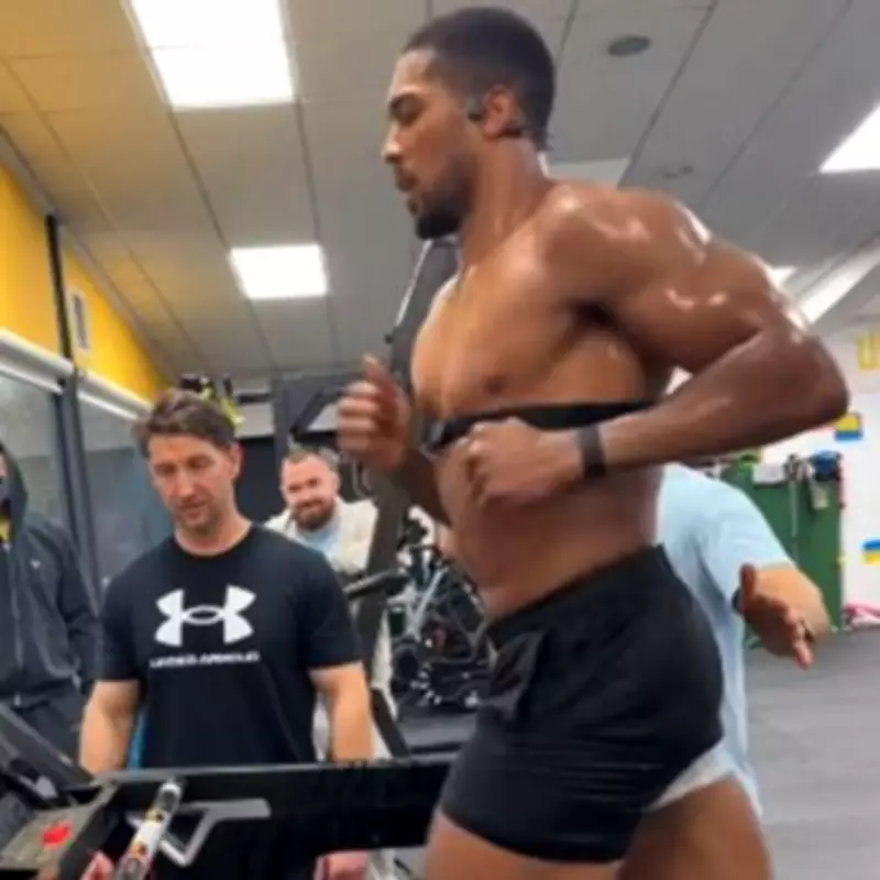 Anthony Joshua's Intense Training with Oleksandr Usyk for Tyson Fury Showdown
