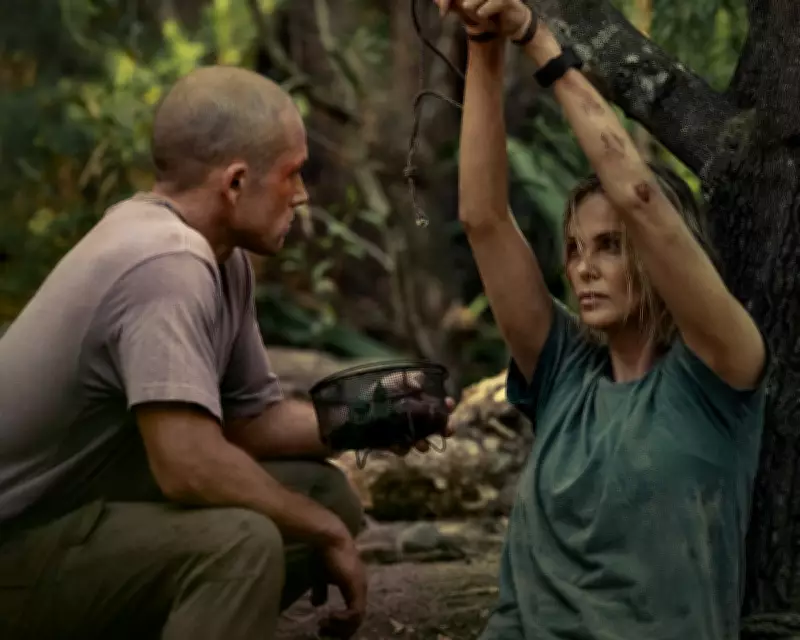 Apex Review: Theron and Egerton's Slick but Soulless Cat-and-Mouse Game