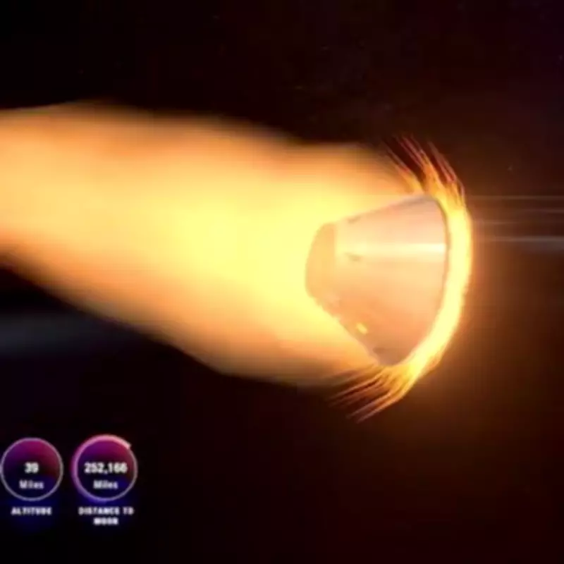 Artemis II Capsule's Blazing Return: 25,000mph Re-Entry to Pacific Splashdown