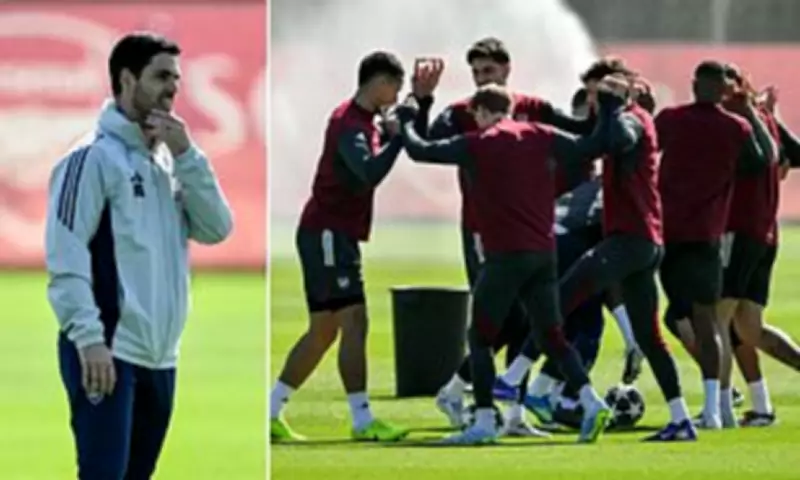Arteta's Bizarre Training Drills Mocked as Arsenal's Quadruple Dream Ends