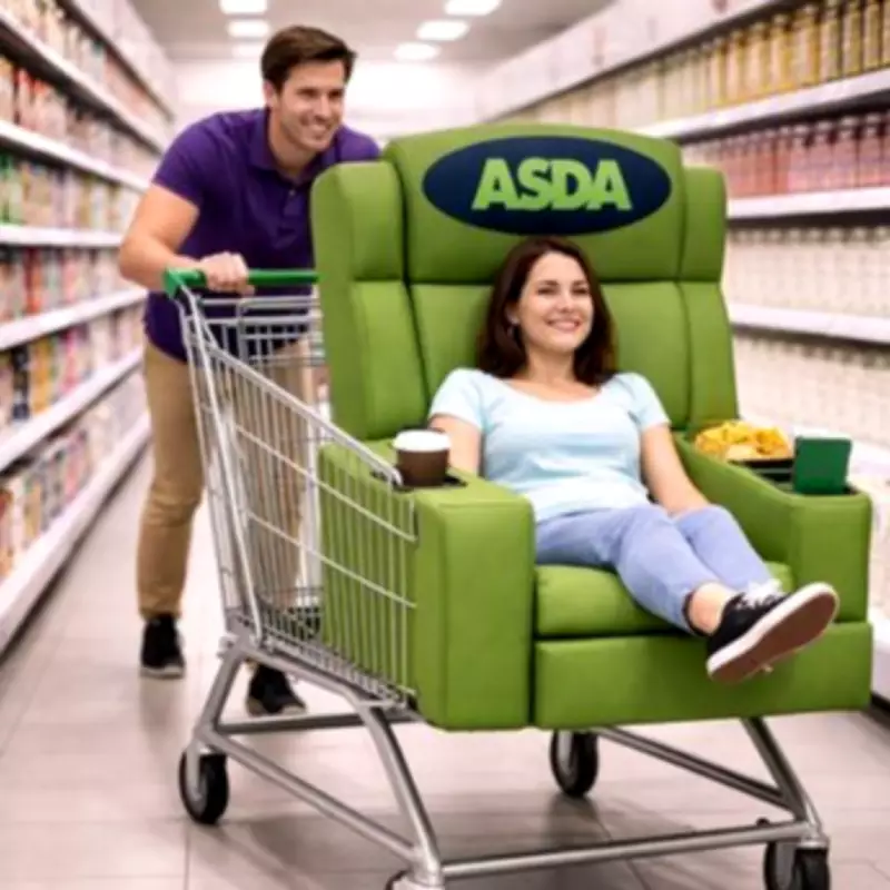 Asda Introduces Adult-Sized Trolley Seats to End Co-Shopping Disappearances