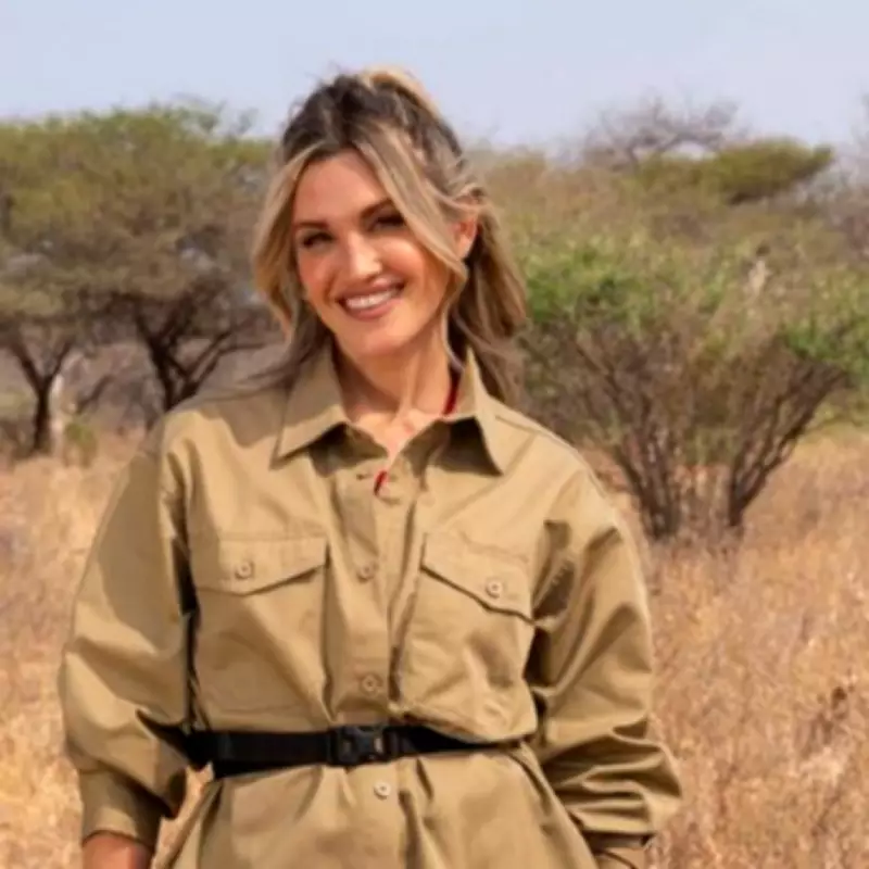 Ashley Roberts Celebrates Birthday in I'm A Celebrity South Africa Camp